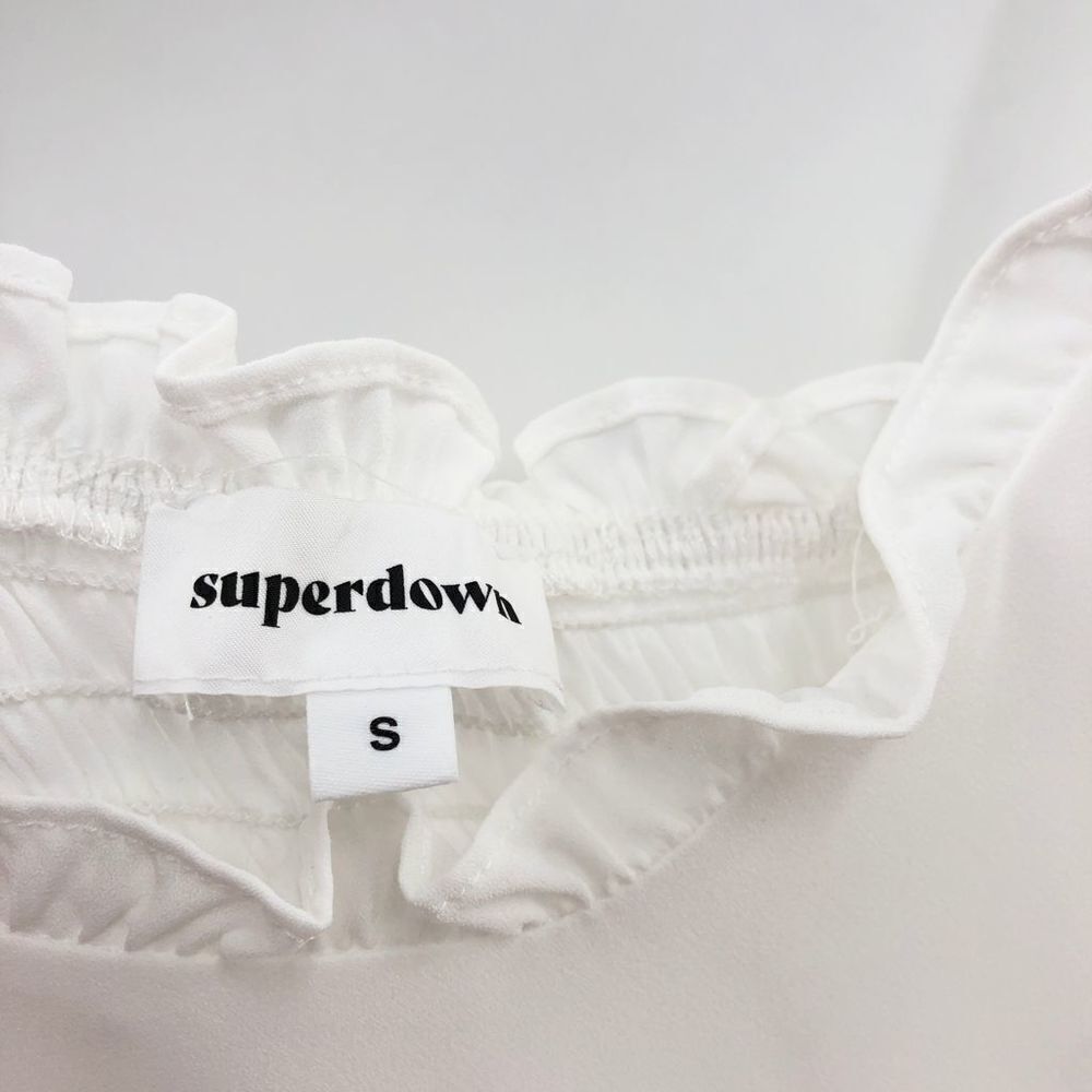 superdown Charlee Frill Cami Dress in White S - Picture 11 of 11